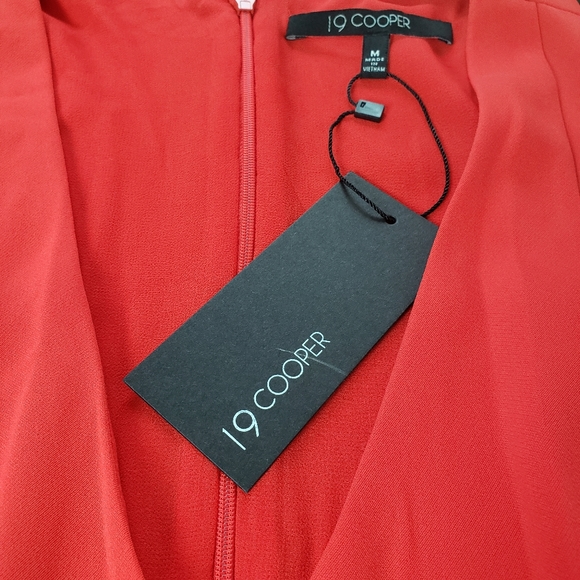 Brand New 19Cooper sleeveless Red Dress - Picture 5 of 10